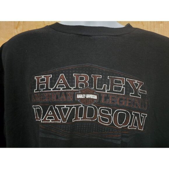 Harley-Davidson Roeder Sandusky ohio Motorcycle Graphic Tee 2X-Large Black - Picture 2 of 6